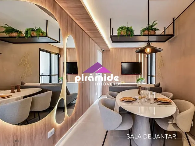 Apartamento com 42m² 2 quartos e 1 banheiro, à venda, no bairro Vila Iracema em São José dos Campos