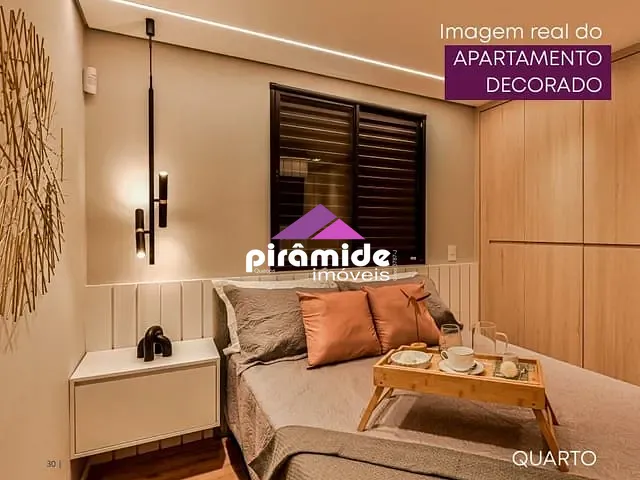 Apartamento com 42m² 2 quartos e 1 banheiro, à venda, no bairro Vila Iracema em São José dos Campos