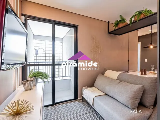 Apartamento com 42m² 2 quartos e 1 banheiro, à venda, no bairro Vila Iracema em São José dos Campos