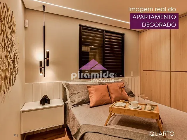 Apartamento com 42m² 2 quartos e 2 banheiros, à venda, no bairro Vila Iracema em São José dos Campos