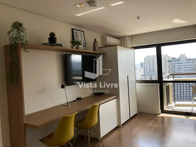 Studio com 36m² 1 quarto e 1 banheiro, à venda, no bairro Itaim Bibi em São Paulo