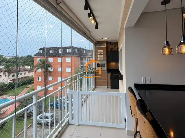 Apartamento com 151m² 4 quartos e 4 banheiros, para alugar, no bairro Jardim Floresta em Atibaia