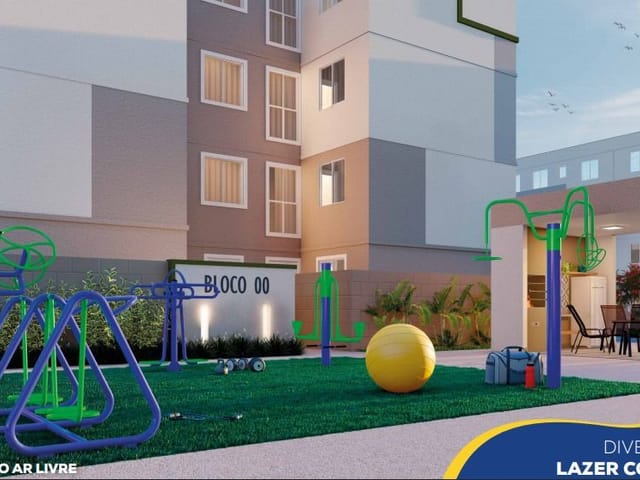 Foto do Apartamento - Apartamento à venda 3 Quartos, 1 Suite, 2 Vagas, 48M², Centro, Ribeirão das Neves - MG | Laris imóveis