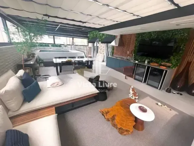 Apartamento com 220m² 3 quartos e 5 banheiros, à venda, no bairro Vila Olímpia em São Paulo