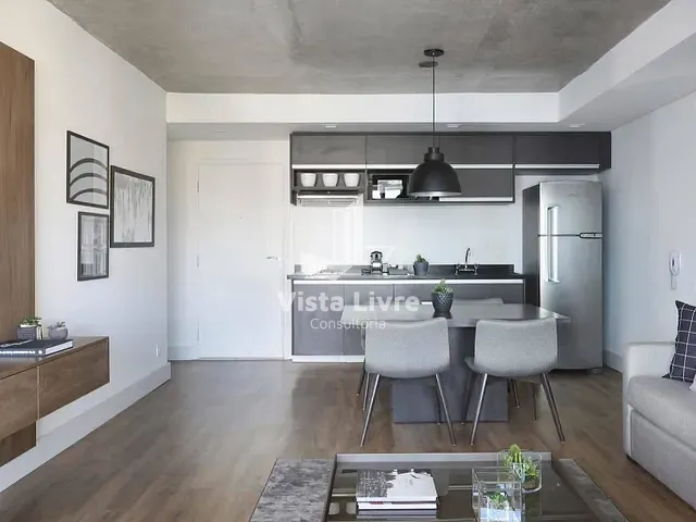 Apartamento com 70m² 1 quarto e 2 banheiros, à venda, no bairro Cidade Monções em São Paulo