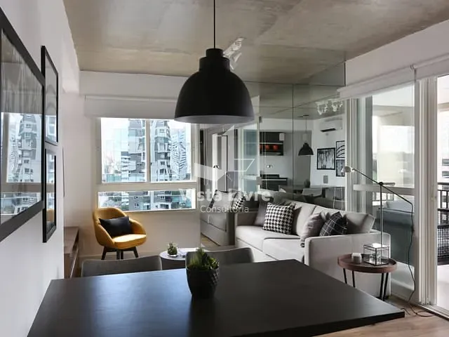 Studio com 63m² 1 quarto e 1 banheiro, à venda, no bairro Cidade Monções em São Paulo