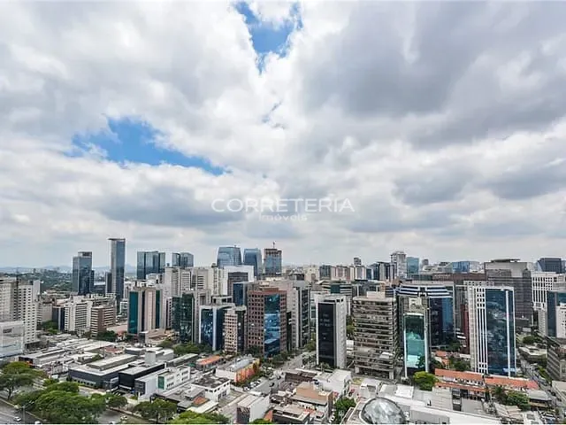 Apartamento 1 quarto e 2 banheiros, à venda, no bairro Brooklin Paulista em São Paulo