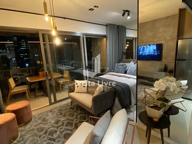 Studio com 36m² 1 quarto e 1 banheiro, à venda, no bairro Pinheiros em São Paulo
