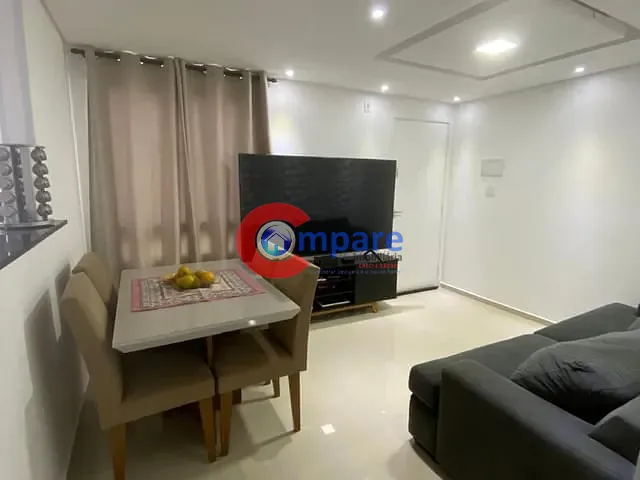 Apartamento 2 quartos e 1 banheiro, para alugar, no bairro Bonsucesso em Guarulhos