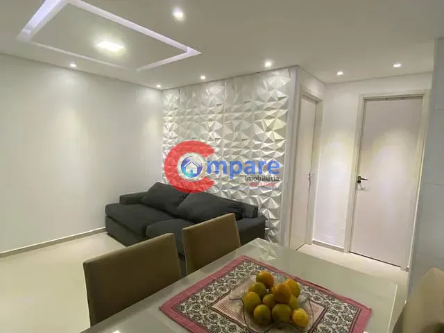 Apartamento 2 quartos e 1 banheiro, para alugar, no bairro Bonsucesso em Guarulhos