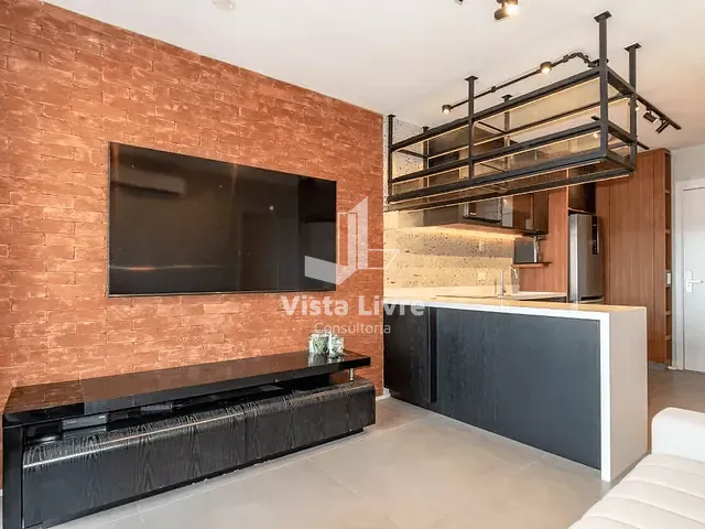 Apartamento com 51m² 1 quarto e 1 banheiro, à venda, no bairro Moema em São Paulo