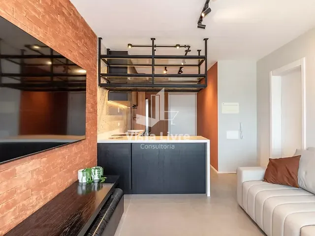 Apartamento com 51m² 1 quarto e 1 banheiro, à venda, no bairro Moema em São Paulo