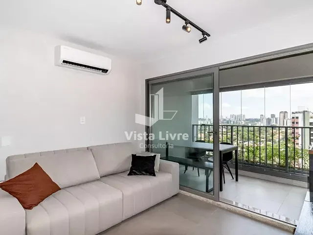 Apartamento com 51m² 1 quarto e 1 banheiro, à venda, no bairro Moema em São Paulo