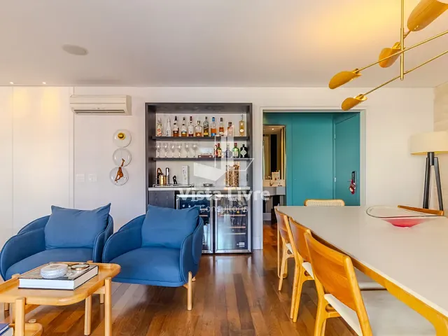 Apartamento com 167m² 3 quartos e 3 banheiros, à venda, no bairro Alto de Pinheiros em São Paulo