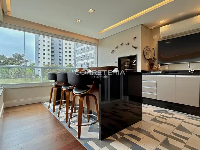 Apartamento com 189m² 3 quartos e 5 banheiros, à venda, no bairro Chácara Santo Antonio em São Paulo