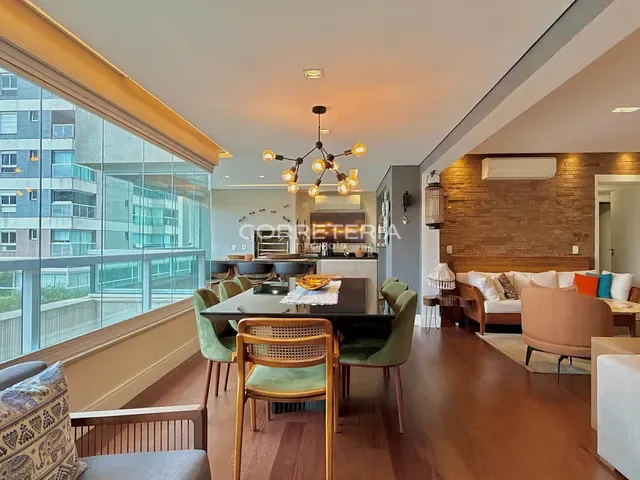 Apartamento com 189m² 3 quartos e 5 banheiros, à venda, no bairro Chácara Santo Antonio em São Paulo