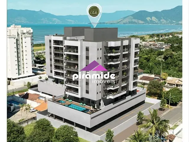Apartamento com 85m² 2 quartos e 3 banheiros, à venda, no bairro Aruan em Caraguatatuba