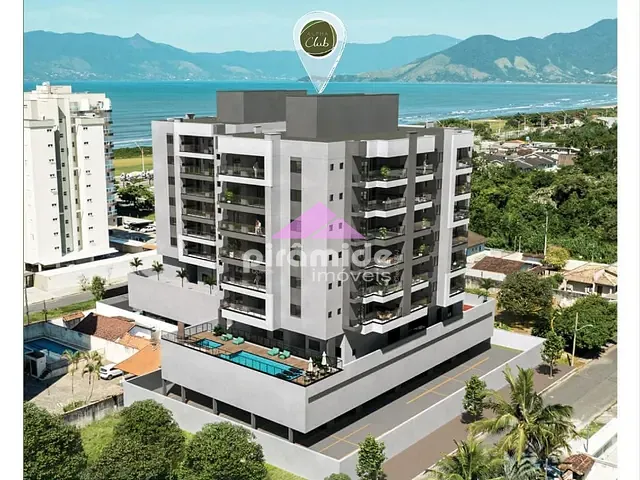 Apartamento com 85m² 2 quartos e 3 banheiros, à venda, no bairro Aruan em Caraguatatuba