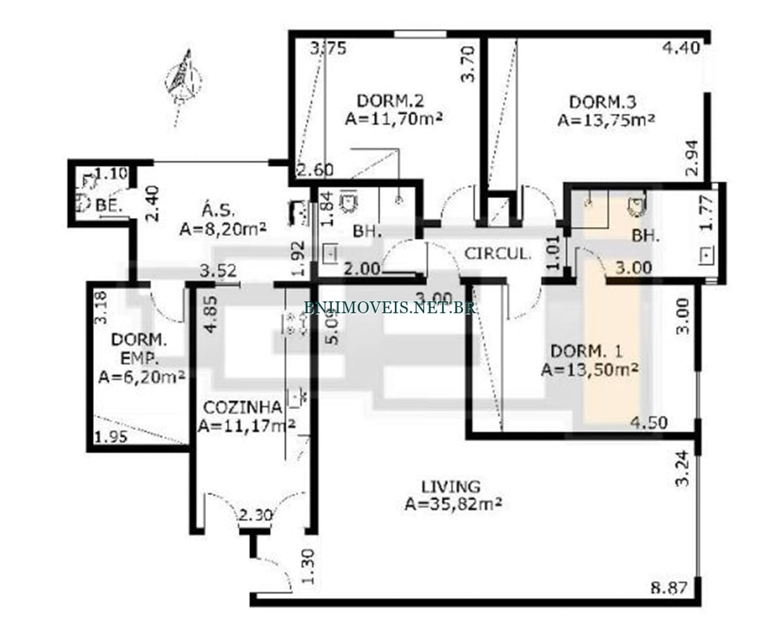 Apartamento, 3 quartos, 130 m² - Foto 18