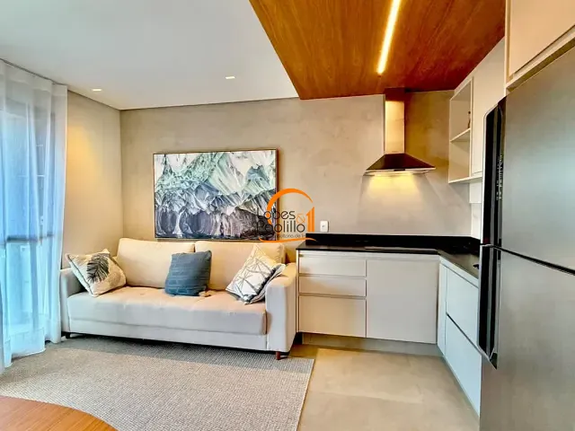 Apartamento com 50m² 1 quarto e 1 banheiro, para alugar, no bairro Alvinópolis em Atibaia
