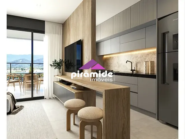 Apartamento com 85m² 2 quartos e 3 banheiros, à venda, no bairro Aruan em Caraguatatuba
