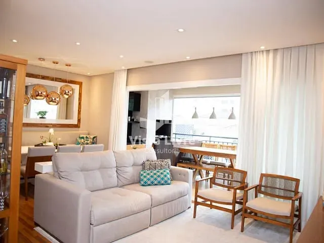 Apartamento com 94m² 3 quartos e 2 banheiros, à venda, no bairro Vila Romana em São Paulo