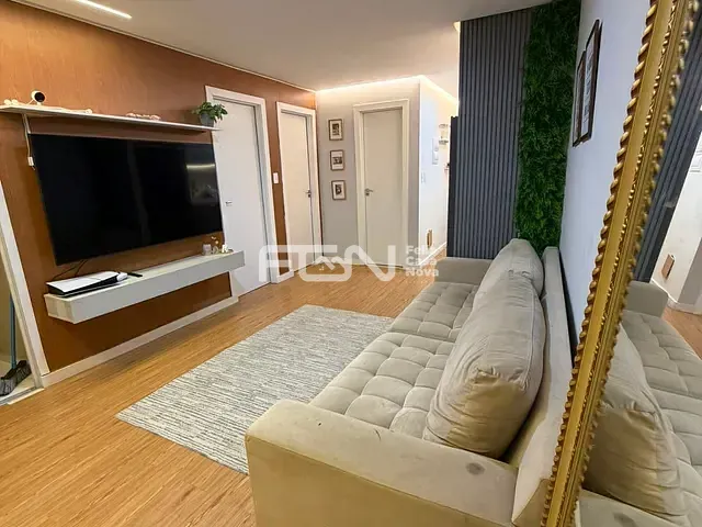 Apartamento com 52m² 2 quartos e 2 banheiros, para alugar, no bairro Bairro Novo em Camaçari