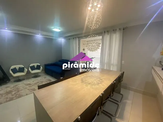 Apartamento com 118m² 3 quartos e 3 banheiros, à venda, no bairro Urbanova em São José dos Campos