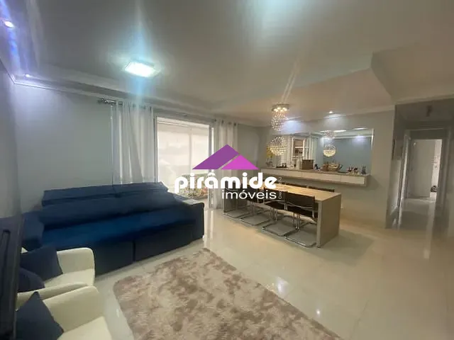Apartamento com 118m² 3 quartos e 3 banheiros, à venda, no bairro Urbanova em São José dos Campos