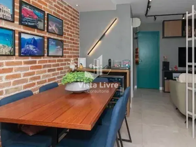 Apartamento com 65m² 1 quarto e 2 banheiros, à venda, no bairro Vila Anglo Brasileira em São Paulo