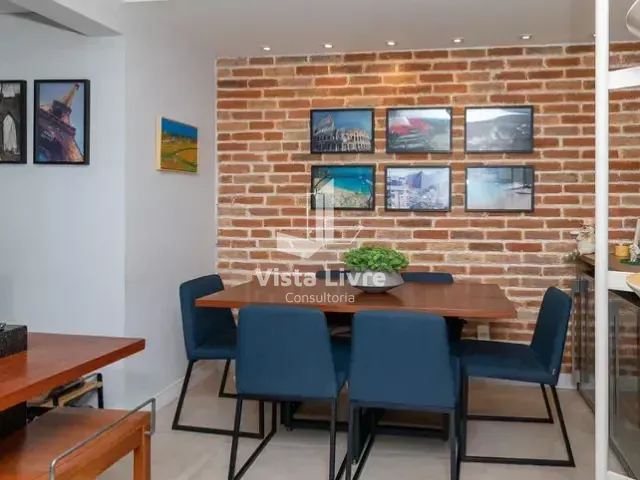 Apartamento com 65m² 1 quarto e 2 banheiros, à venda, no bairro Vila Anglo Brasileira em São Paulo