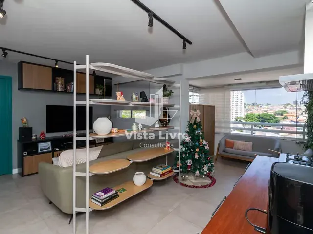 Apartamento com 65m² 1 quarto e 2 banheiros, à venda, no bairro Vila Anglo Brasileira em São Paulo