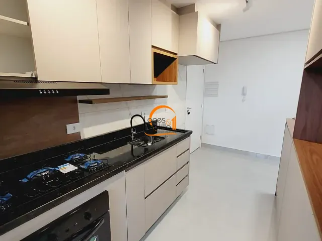 Apartamento com 68m² 2 quartos e 2 banheiros, para alugar, no bairro Centro em Atibaia