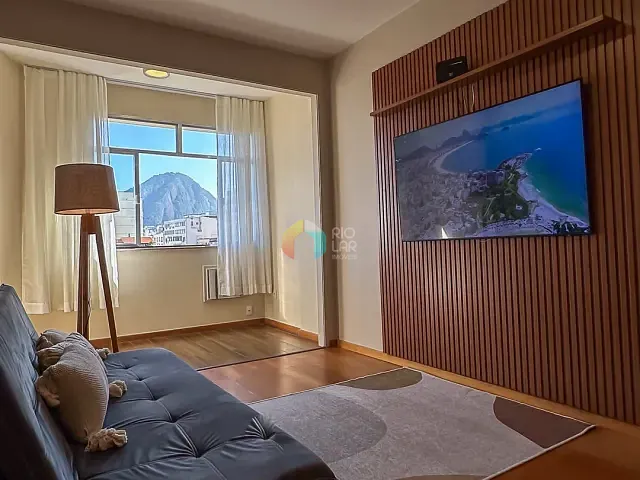 Apartamento com 46m² 1 quarto e 2 banheiros, à venda, no bairro Copacabana em Rio de Janeiro
