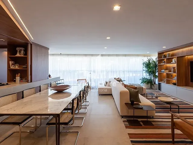 Apartamento com 168m² 4 quartos e 4 banheiros, à venda, no bairro brooklin novo em São Paulo