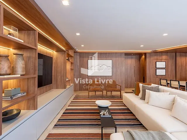 Apartamento com 168m² 4 quartos e 4 banheiros, à venda, no bairro brooklin novo em São Paulo