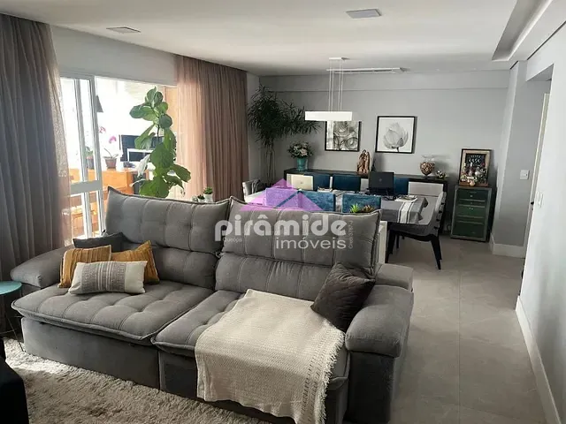 Apartamento com 142m² 3 quartos e 3 banheiros, à venda, no bairro Jardim das Indústrias em São José dos Campos