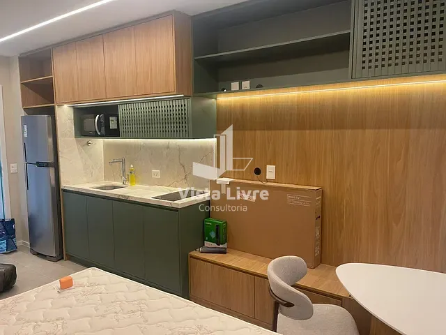 Apartamento com 26m² 1 quarto e 1 banheiro, à venda, no bairro Pinheiros em São Paulo