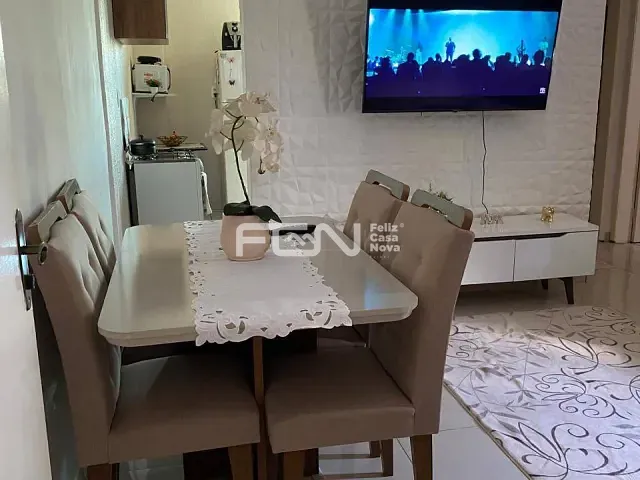 Apartamento com 44m² 2 quartos e 1 banheiro, à venda, no bairro Industrial urbana em Camaçari