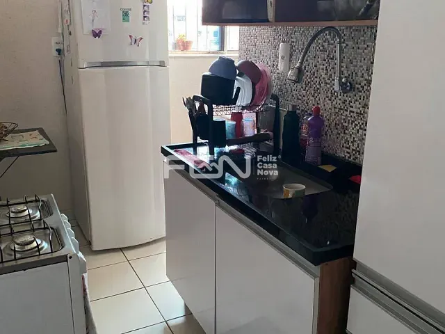 Apartamento com 44m² 2 quartos e 1 banheiro, à venda, no bairro Industrial urbana em Camaçari