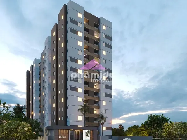Apartamento com 61m² 2 quartos e 2 banheiros, à venda, no bairro Parque Residencial Flamboyant em São José dos Campos