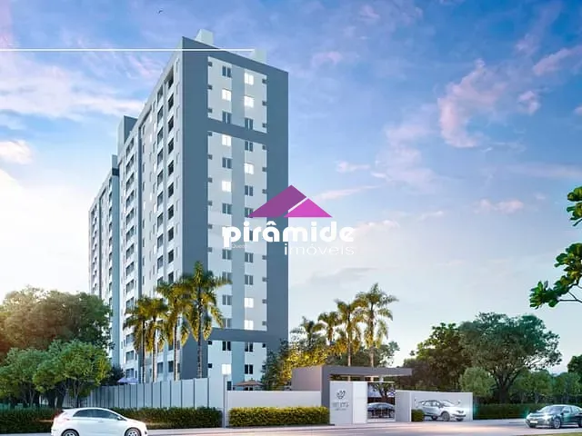 Apartamento com 52m² 2 quartos e 1 banheiro, à venda, no bairro Residencial Flamboyant em São José dos Campos