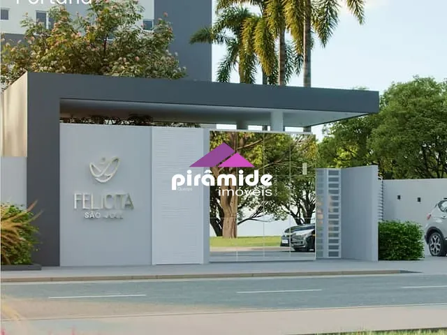 Apartamento com 52m² 2 quartos e 1 banheiro, à venda, no bairro Residencial Flamboyant em São José dos Campos