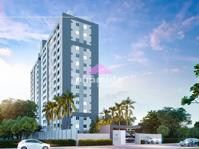 Apartamento com 52m² 2 quartos e 1 banheiro, à venda, no bairro Residencial Flamboyant em São José dos Campos