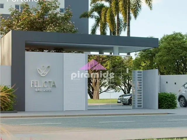 Apartamento com 52m² 2 quartos e 1 banheiro, à venda, no bairro Residencial Flamboyant em São José dos Campos