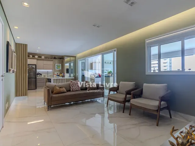 Apartamento com 136m² 2 quartos e 3 banheiros, à venda, no bairro Vila Anastácio em São Paulo