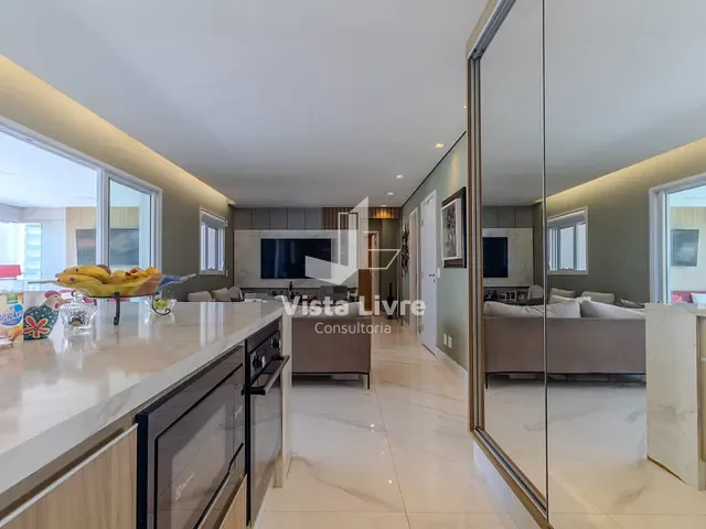 Apartamento com 136m² 2 quartos e 3 banheiros, à venda, no bairro Vila Anastácio em São Paulo