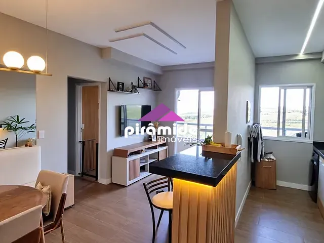 Apartamento com 70m² 3 quartos e 2 banheiros, à venda, no bairro Urbanova em São José dos Campos