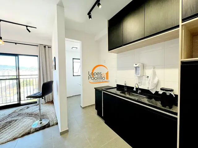 Apartamento 1 quarto e 1 banheiro, para alugar, no bairro Atibaia Jardim em Atibaia