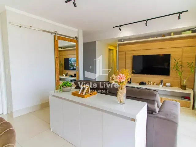 Apartamento com 94m² 2 quartos e 3 banheiros, à venda, no bairro Vila Romana em São Paulo